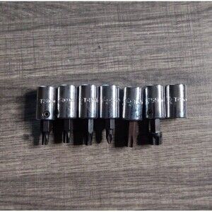 MAC Tools TORX Socket Set T30,T40,T45,T48,T50,T55, T45 missing bit 3/8" Bits